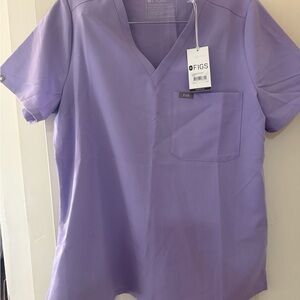 Figs Lavender dew scrub top and bottom